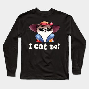 I Cat do glamorous Cat Long Sleeve T-Shirt